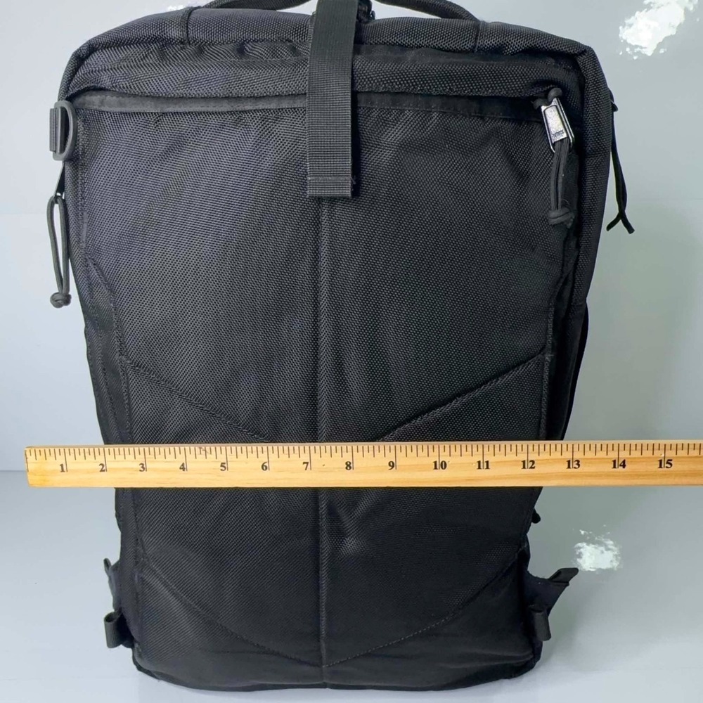 Topo Designs Travel Bag 30L Black Carry On Backpack Convertible Laptop Luggage - Picture 6 of 13